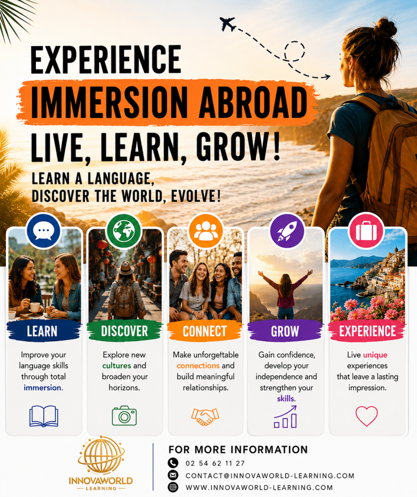 Experience total immersion abroad: Much more than a language stay!