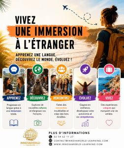 Vivez une immersion à l’étranger : bien plus qu’un séjour linguistique!