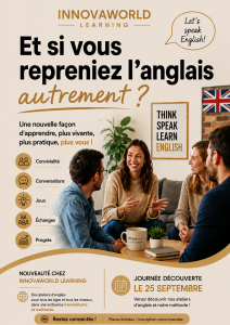 Innovaworld Learning ouvre ses ateliers d&rsquo;anglais : venez les découvrir le 25 septembre!