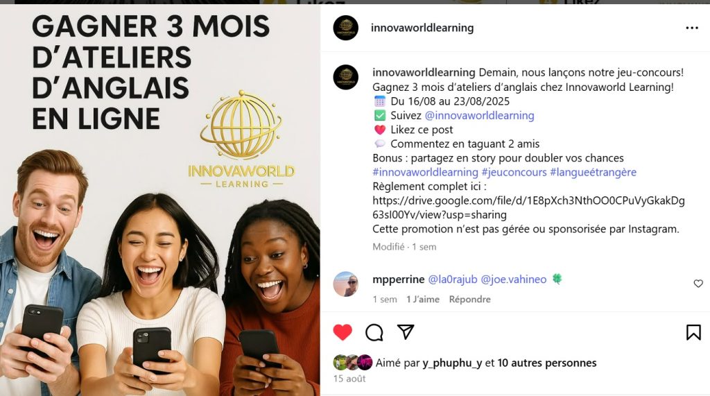 Closing of Our Contest!